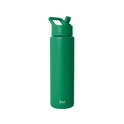 Summit Water Bottle with Straw Lid